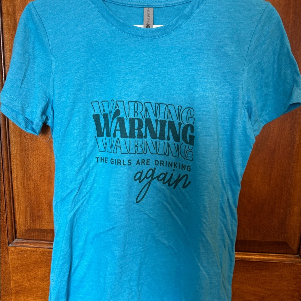 Next Level Apparel Turquoise Tee